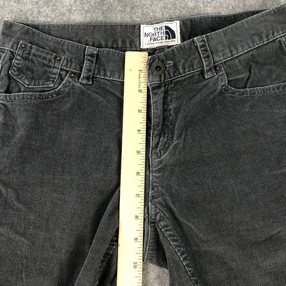 The North Face Corduroy Jeans Womens 6 Gray Bootcut Low Rise Stretch Cotton - Picture 11 of 14